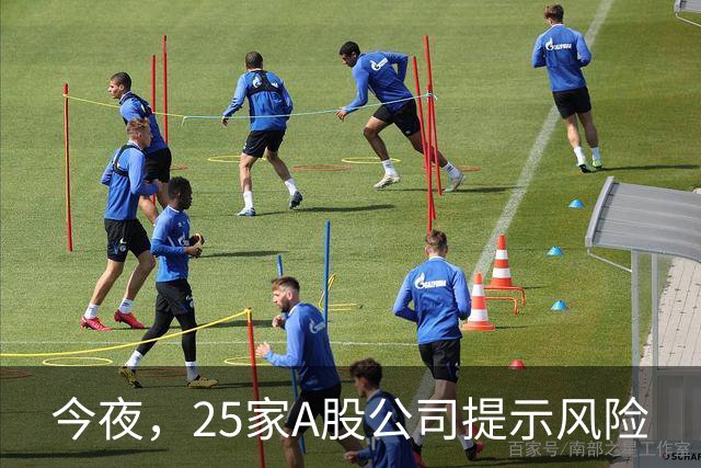 今夜，25家A股公司提示风险